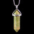 Unakite Jasper Gemstone Pendant Necklace